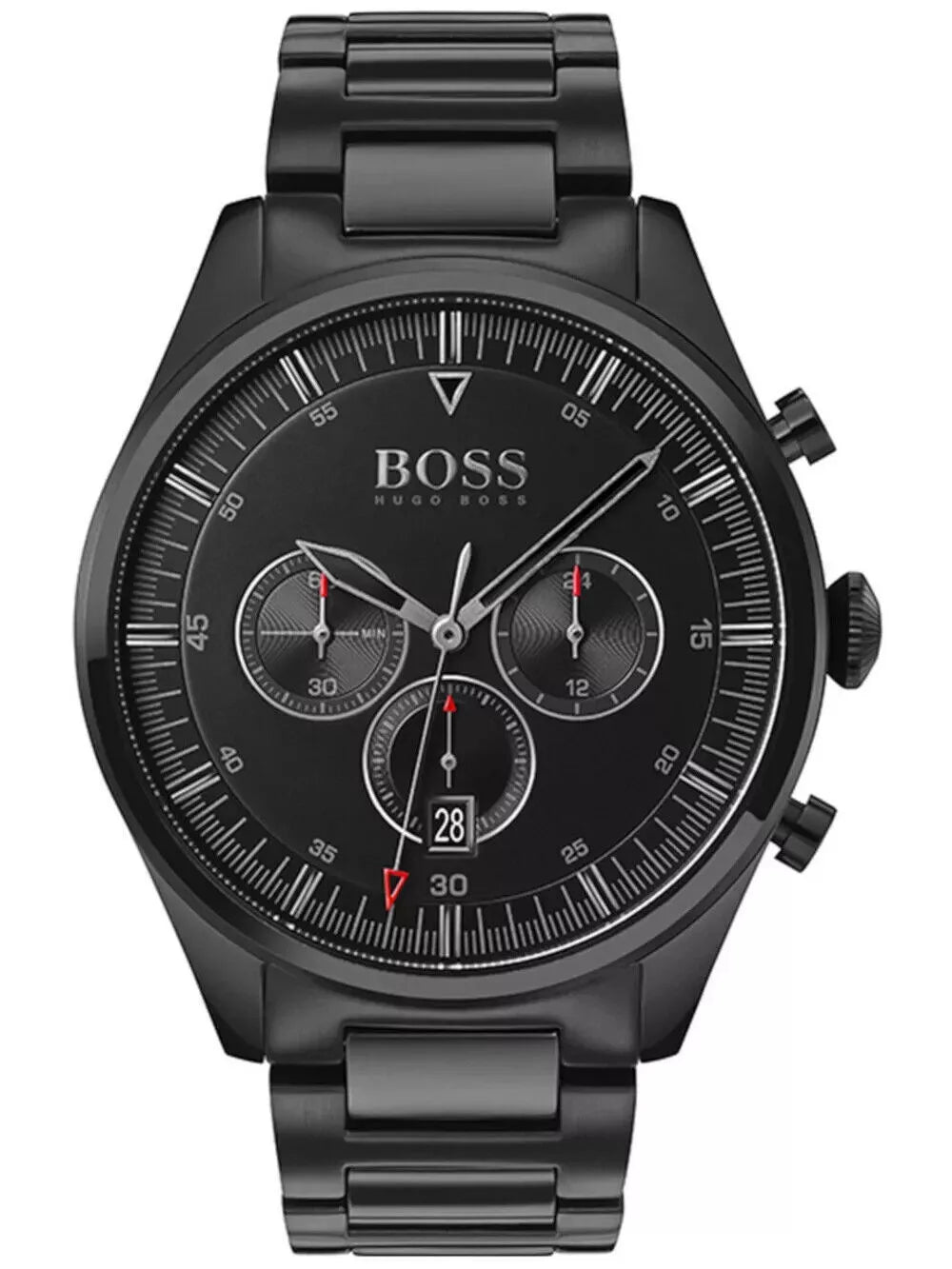 Hugo Boss 1513714 Pioneer Cronografo Orologio Uomo 44mm 5ATM New 1 Y Warranty