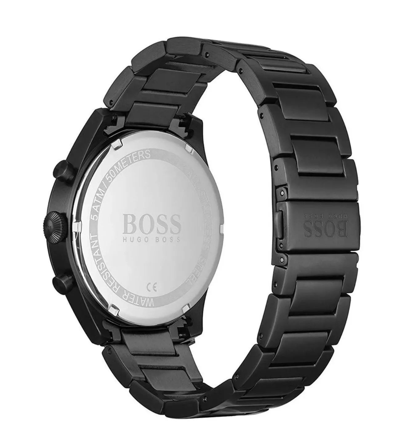 Hugo Boss 1513714 Pioneer Cronografo Orologio Uomo 44mm 5ATM New 1 Y Warranty