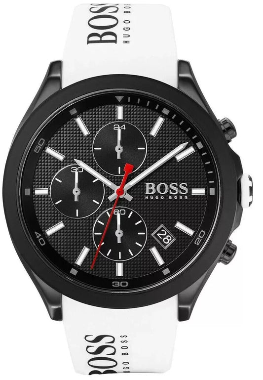 HUGO BOSS Velocity Men's Black Watch - 1513718 1 Year Warranty