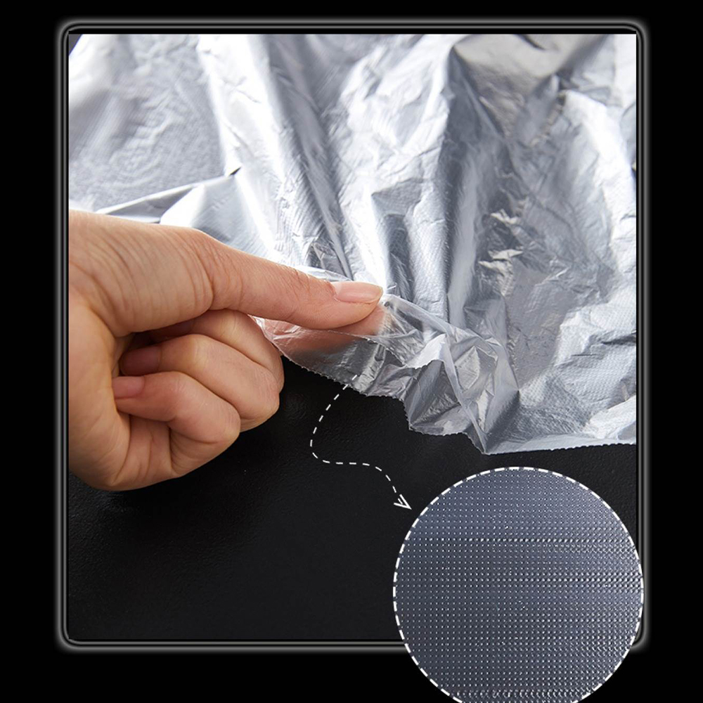 100pcs Disposable Plastic Car Seat Covers Vehicle Cover Valet Protective