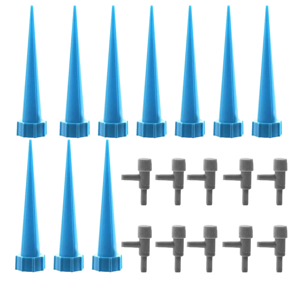 10pcs/Pack Automatic Plant Self Watering Spikes for Garden Home Flower Drip Waterer Tool - Blue