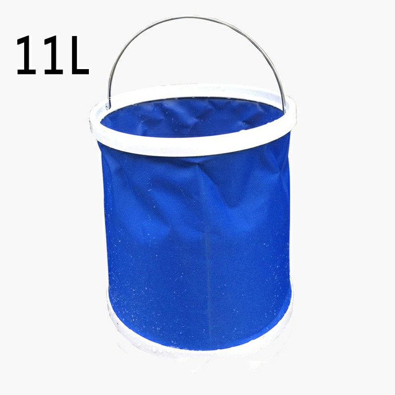 11L Bucket Folding Bucket Car Wash Car Bucket Portable Fishing Bucket