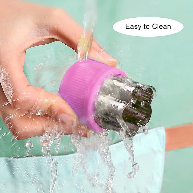 12 pcs Fruit Vegetable Cutter Cookie Stamps Mold Sets - Purple