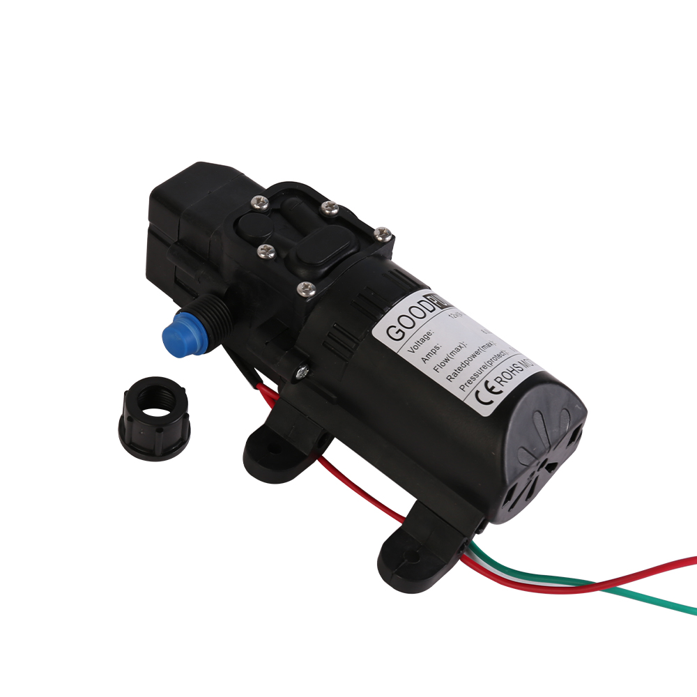 12V High Pressure Water Pump Diaphragm Self Priming 6L/Min RV Caravan