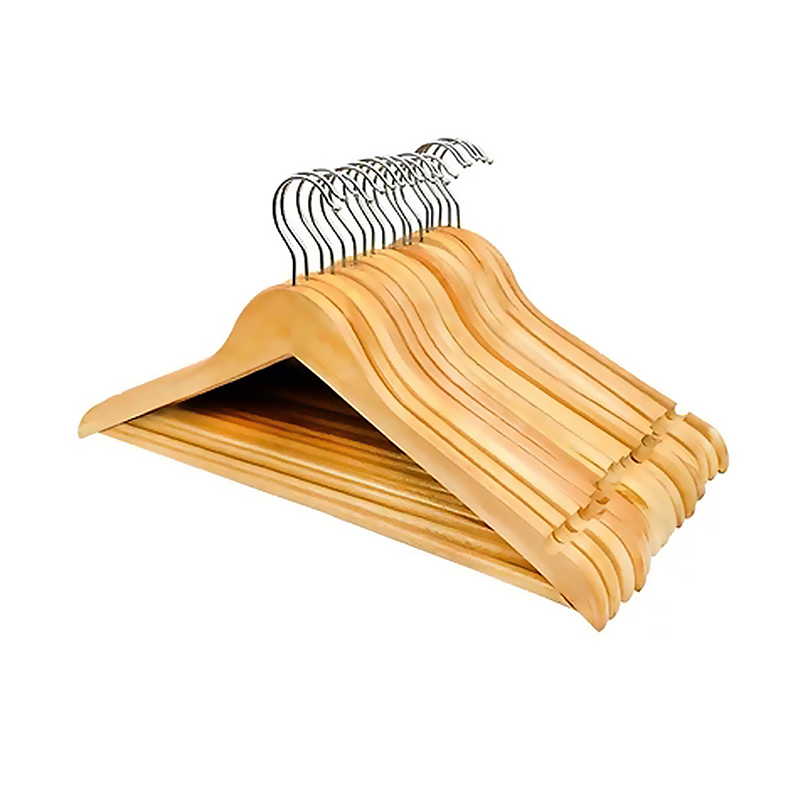 1 Pack of 20 pcs Wooden Clothes Coat Hangers 44 x 23 cm
