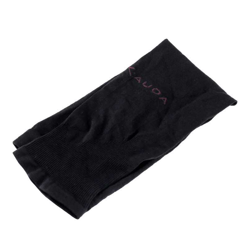 1 Pair Cooling Warmer UV Sun Protection Arm Sleeves Cover for Outdoor Sports - Black