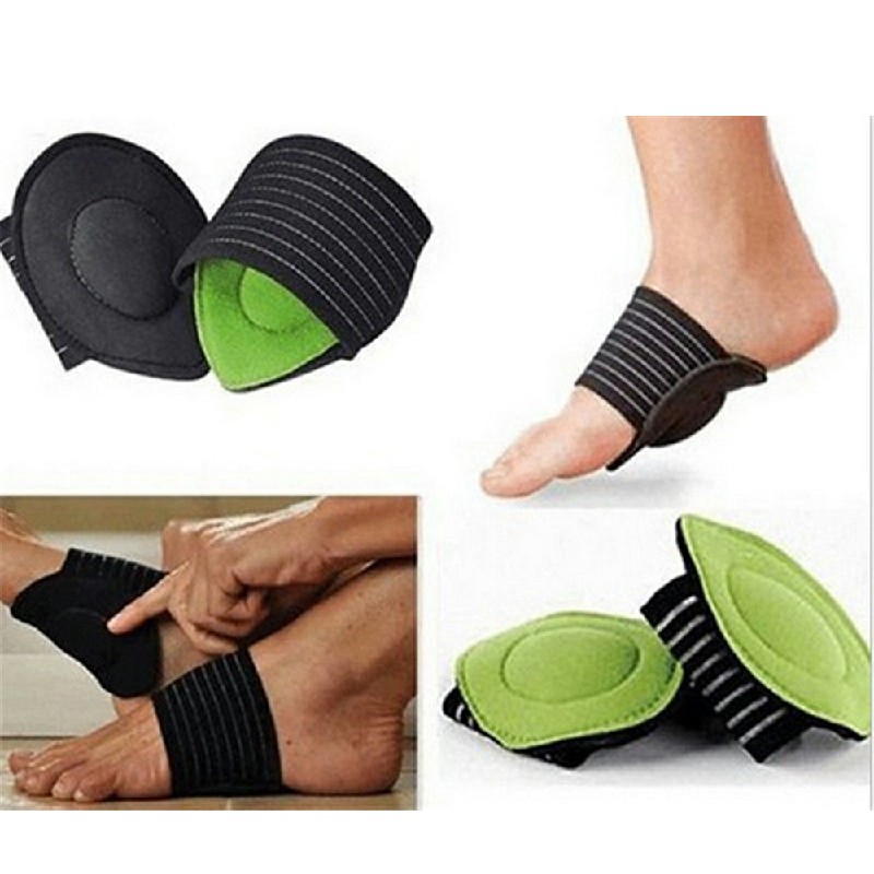 1 Pair Foot Arch Support Plantar Fasciitis Heel Aid Feet Cushioned Wrap
