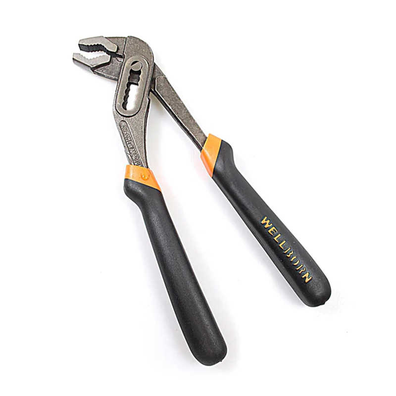 1 pcs Tongue and Groove Plier Water Pump Pliers Wide Jaw Capacity Slip Joint Pliers with Non-Slip Handle