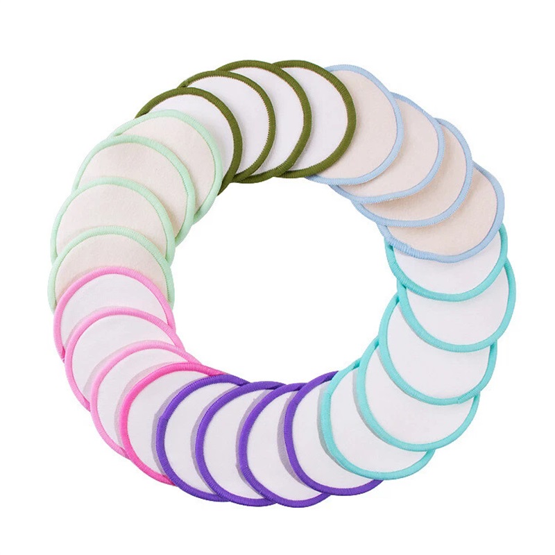 20 x Make up Remover Pads Microfiber Cleaner Puff Reusable Face Cleansing Cloth