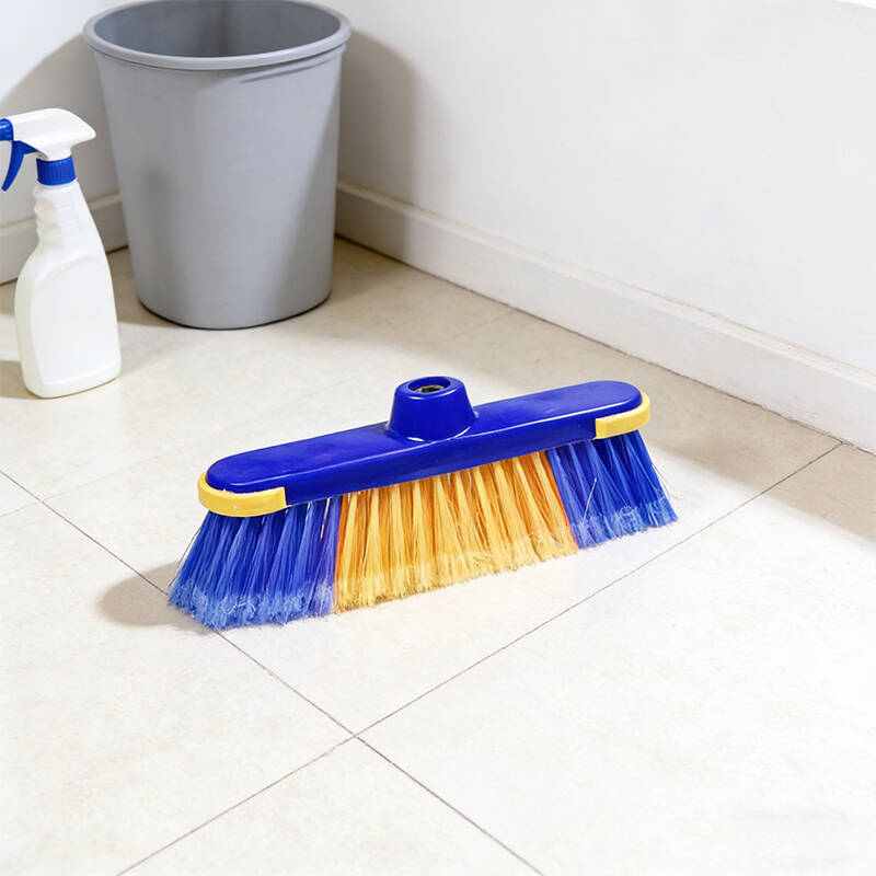 26cm Cleaning Brush Broom Head Plastic Broom Head Random Colours