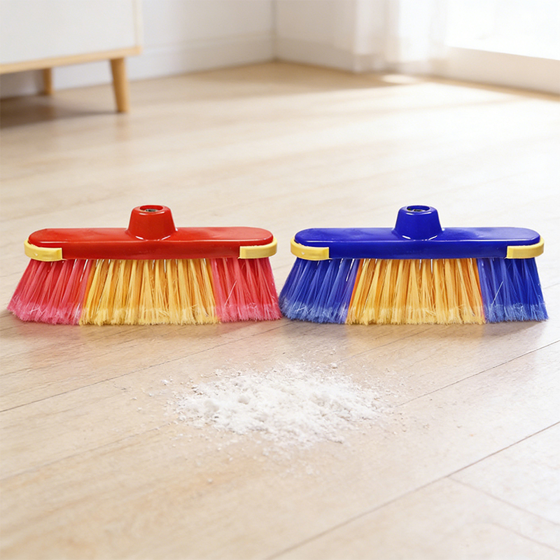 26cm Cleaning Brush Broom Head Plastic Broom Head Random Colours