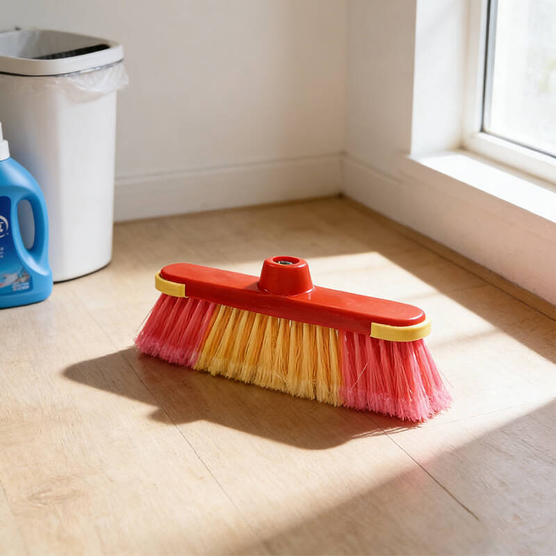 26cm Cleaning Brush Broom Head Plastic Broom Head Random Colours