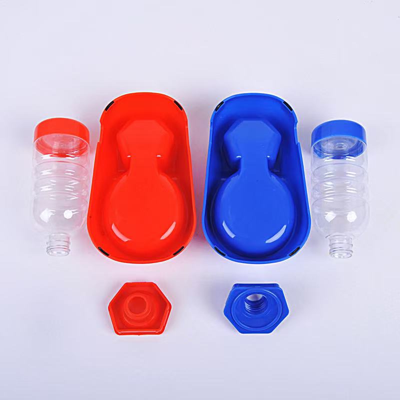 2 in 1 Automatic Pet Feeder Water Dispenser Self-Feeding Bowl for Dogs and Cats - Red