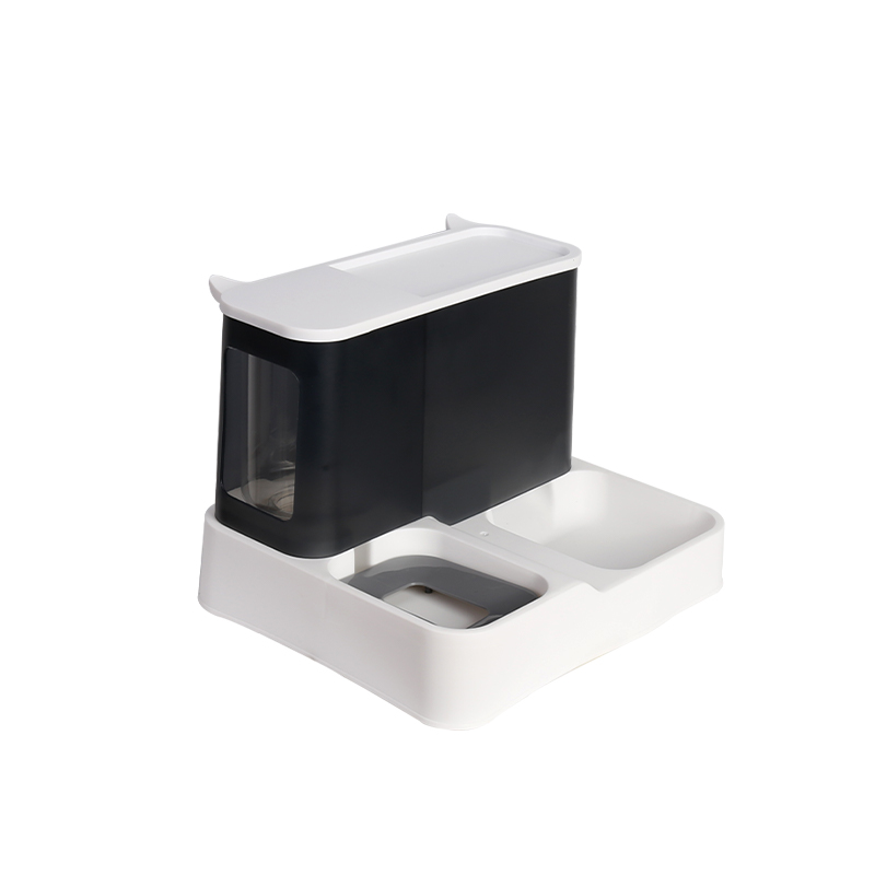 2 in 1 Pet Feeder Food Water Dispenser Bowl Automatic Dog Cat Bottle for Pet Self Feeding