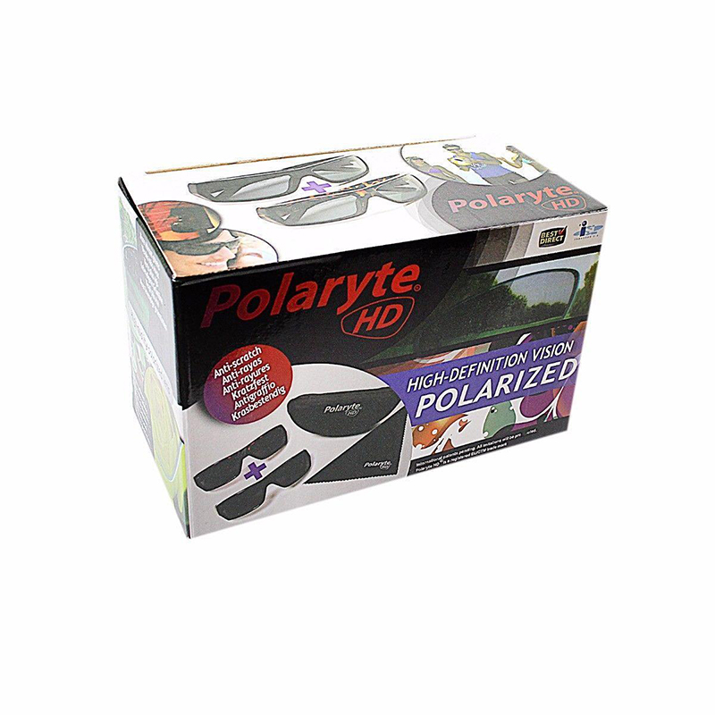 2 pcs Polaryte HD Sunglasses Stylish UV Protection Sunglasses
