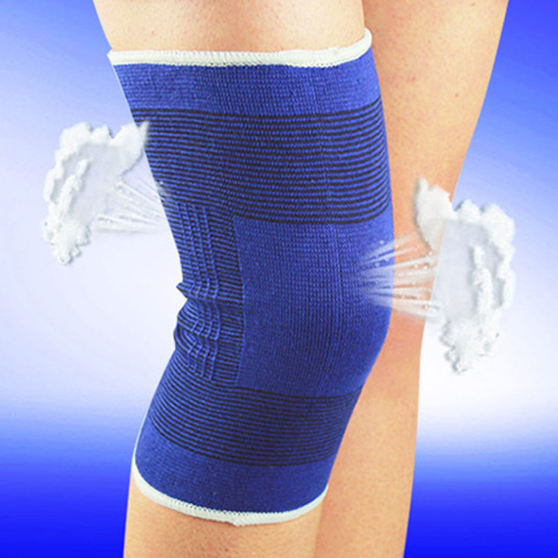 2 x Elastic Neoprene Knee Support Strap for Injury Arthritis Gym Sport Running Protection