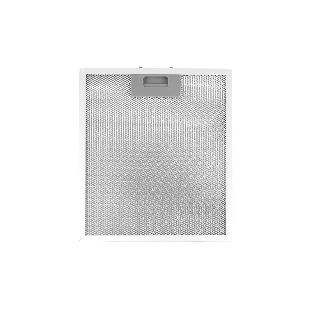2pcs Kitchen Cooker Hood Filter Replacement Metal Mesh Aluminum Grease Filter