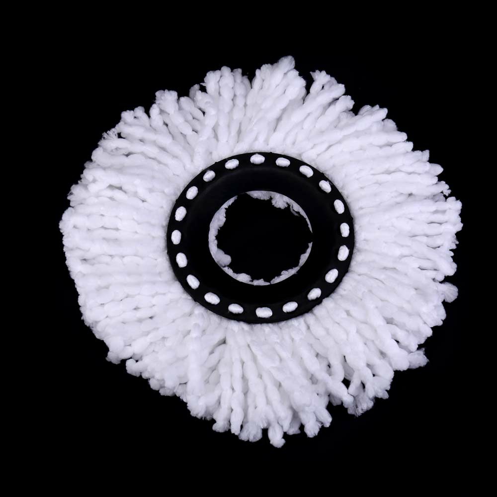2pcs Replacement Mop Micro Fiber Head Refill for 360 Degree Rotating Spin Magic Mop Home Cleaning