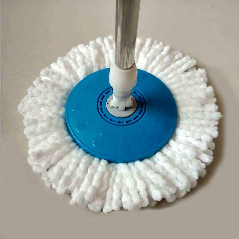 2pcs Replacement Mop Micro Fiber Head Refill for 360 Degree Rotating Spin Magic Mop Home Cleaning