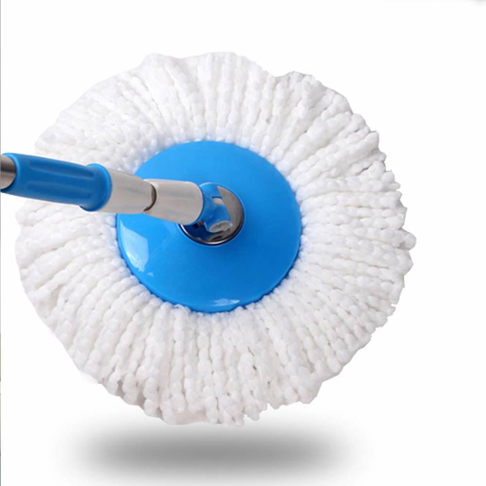 2pcs Replacement Mop Micro Fiber Head Refill for 360 Degree Rotating Spin Magic Mop Home Cleaning