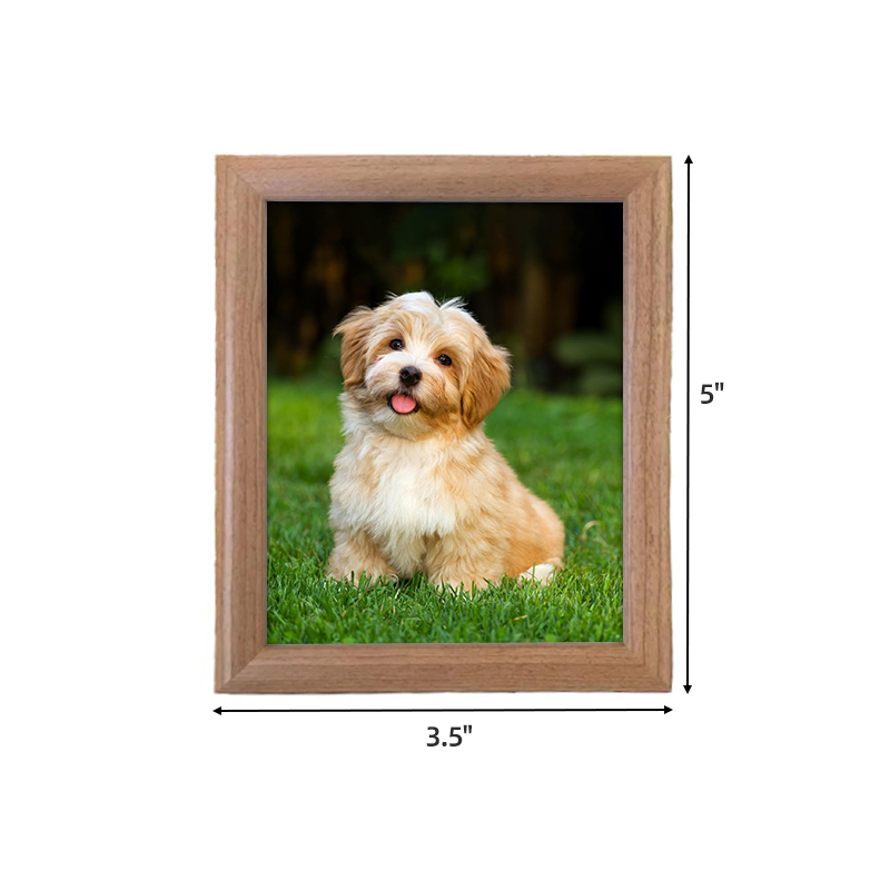 3.5" x 5" Picture Frames Photo Frame Wooden Picture Frame Rustic Photo Frames Vintage Decor Christmas Gifts For Women Men Dad Grandad Random Color