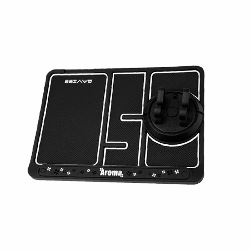 360 Degree Non-Slip Phone Pad Mat for Car Dashboard iPhone GPS Holder Universal - White