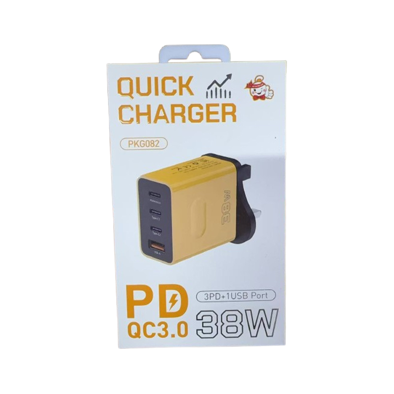 38W Power Adapter Plug  USB-C Fast Charger  For Apple iPhone 16 15