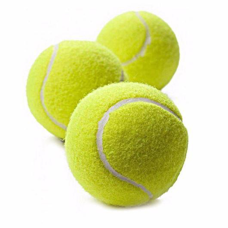 3 Pack Tennis Balls Play Tennis Cricket Dog Toy Ball, Sturdy and Durable