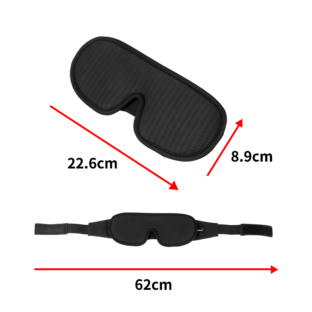 3D Sleeping Eye Mask Blocking Light Breathable Soft Padded Mask Cover Eyepatch