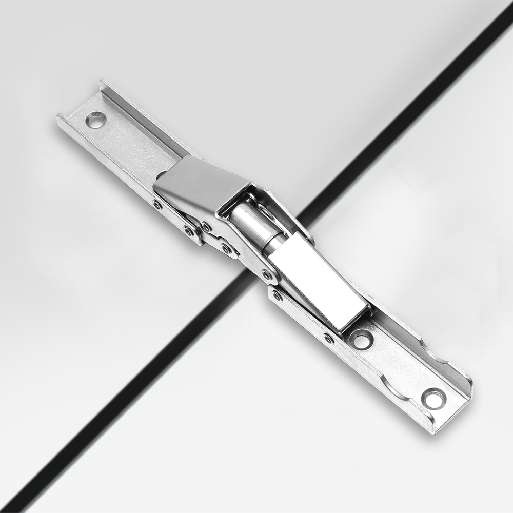 4 Pcs 90 Degree Steel Shelf Hinges Folding Shelf Hinges Small Hidden Kitchen Cabinet Hinges with Fixing Screws