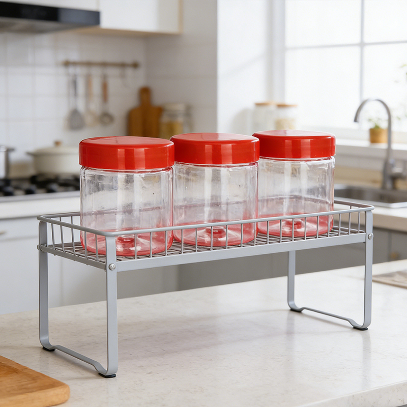 4PCS 300mL Plastic Food Storage Jar with Lids Kitchen Pet Food Storage Jar Reusable Freezer Storage Containers