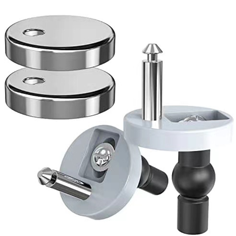 4pcs Quality Top Fix WC Toilet Seat Hinge Fittings Quick Release Hinges