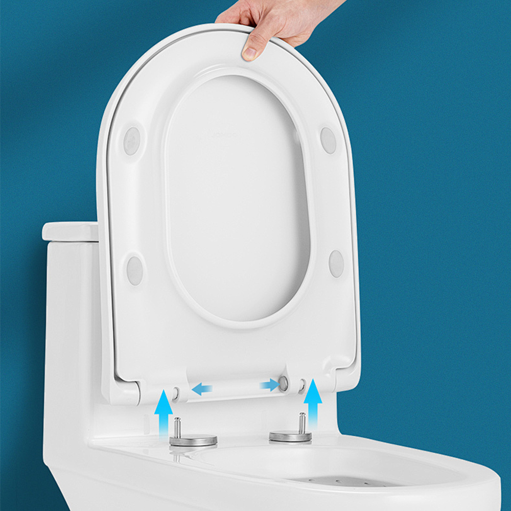 4pcs Quality Top Fix WC Toilet Seat Hinge Fittings Quick Release Hinges