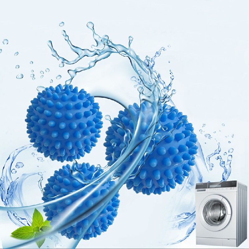 4pcs Reusable Tumble Dryer Balls Laundry Washing Machine Eco Clothes Softener