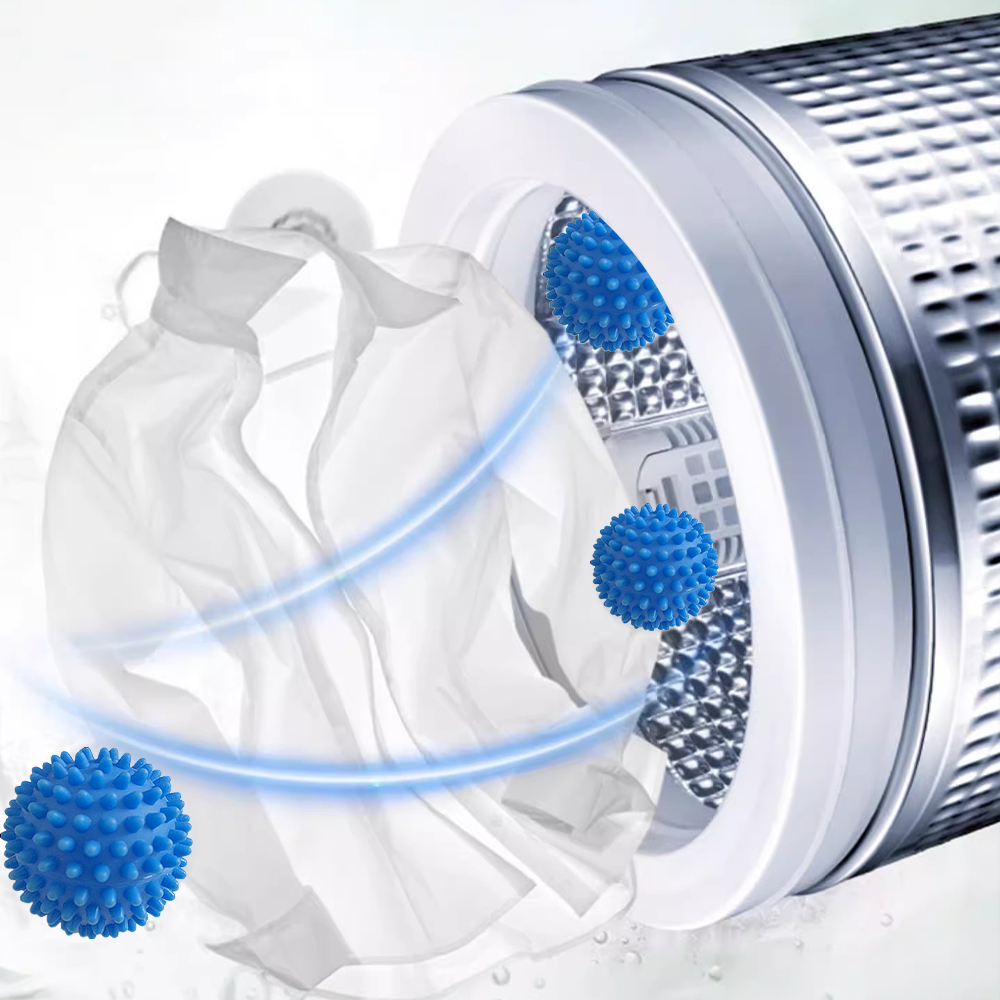 4pcs Reusable Tumble Dryer Balls Laundry Washing Machine Eco Clothes Softener