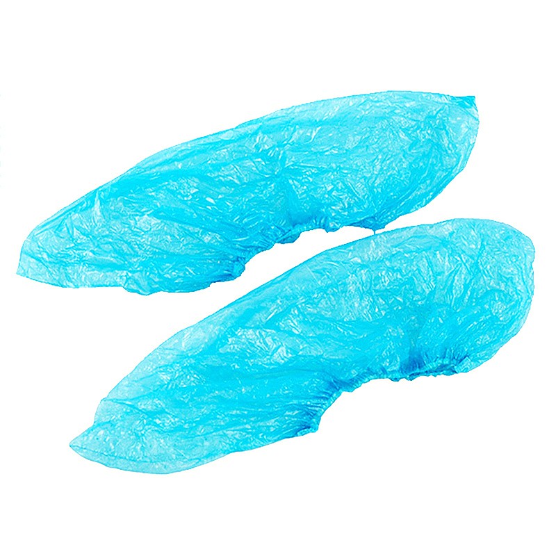 50 Pair Disposable Blue Shoe Covers Overshoes Carpet