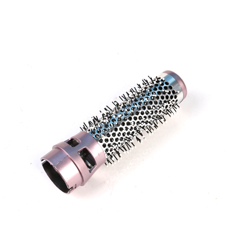 5 in 1 Electric Hair Dryer Detachable Styler Hot Air Brush - Black Rose Gold