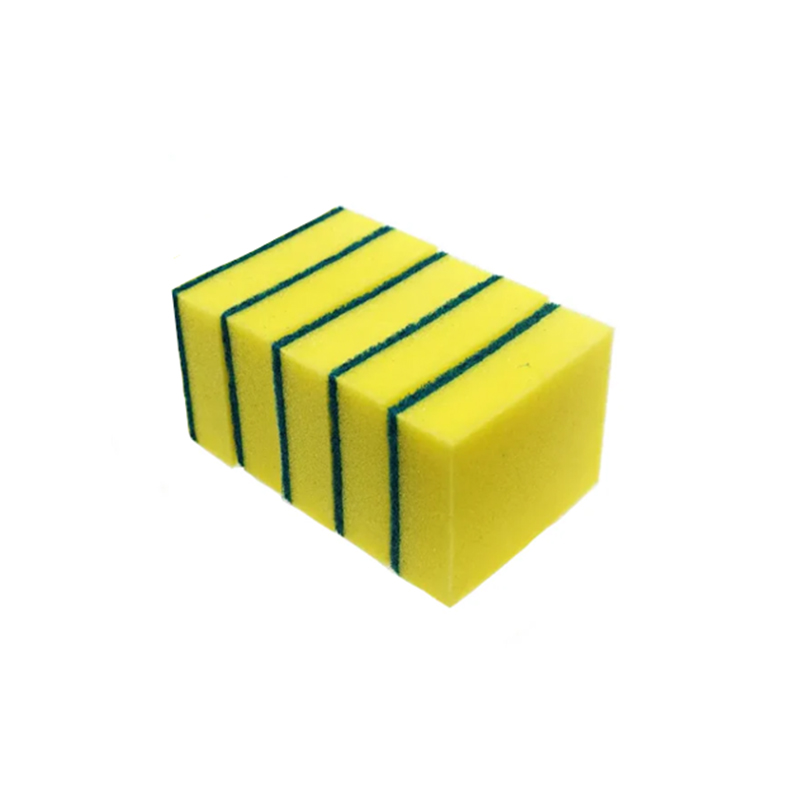 5PCS Dishwashing Sponge Dual Sided Dish Washing Cleaning Scrub Kitchen Sponge Scourer Remove Grease Burnt on Food 11 x 6cm