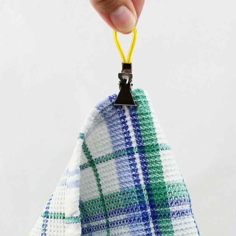 5pcs Household Metal Colourful Towel Hanging Clips Hangers Clothes Pegs