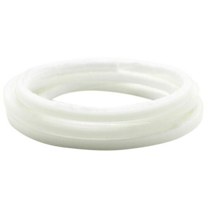 6M Draught Excluder Brush Pile Seal Film Door Window Self Adhesive Sealing Strip - White