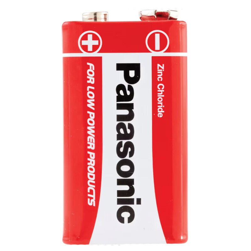 9V Battery Zinc Carbon 6F22 6LR61 MN1604 Battery
