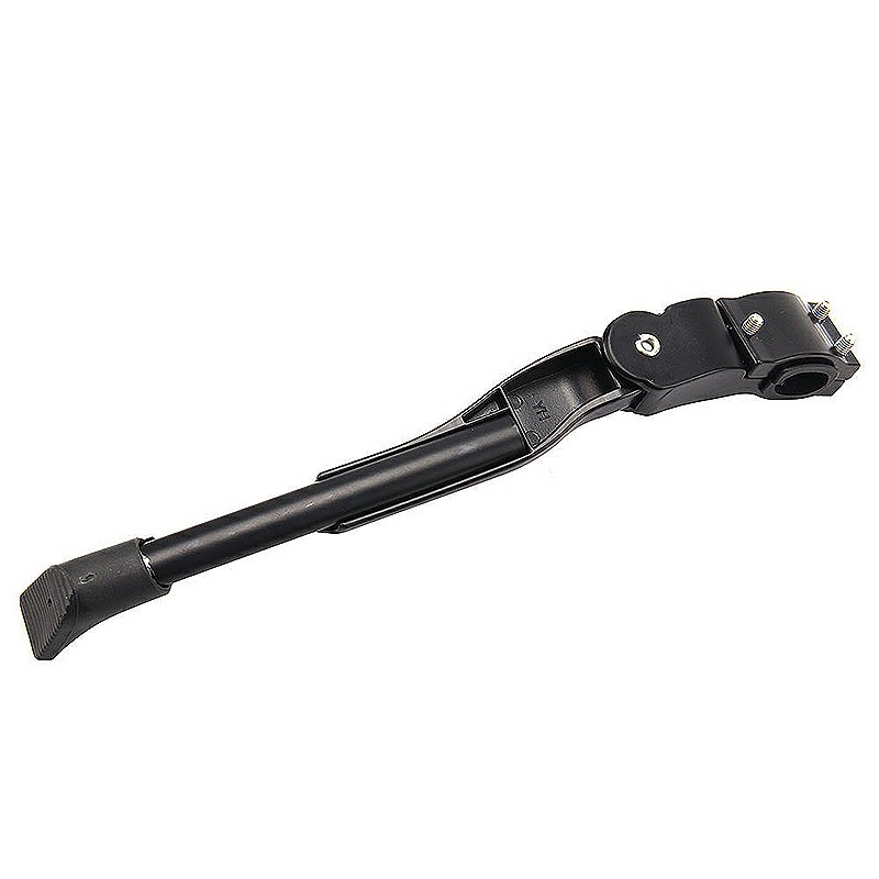 Adjustable Bike Bicycle Cycle Heavy Duty Prop Side Rear Kick Stand - Black
