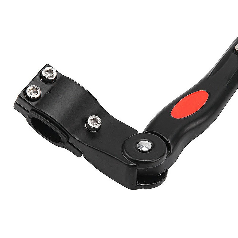 Adjustable Bike Bicycle Cycle Heavy Duty Prop Side Rear Kick Stand - Black