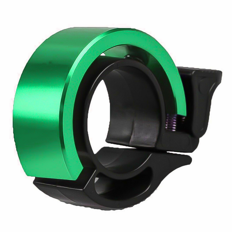 Bicycle Bell Aluminum Alloy Bike Alarm Handlebar Cycling Ring Loud - Green
