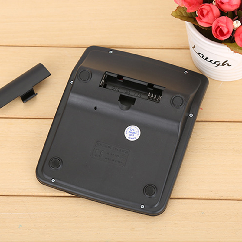 Big Display Two Way Power Electronic Calculator Office Maths Black