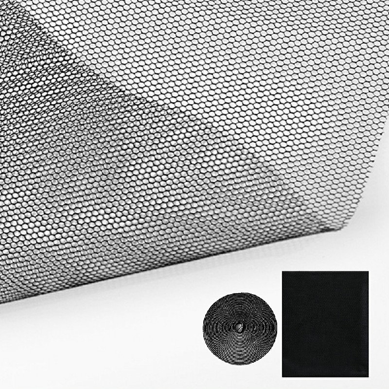 Black Window Screen Mesh Net Bug Mosquito Fly Insect Moth Door Netting