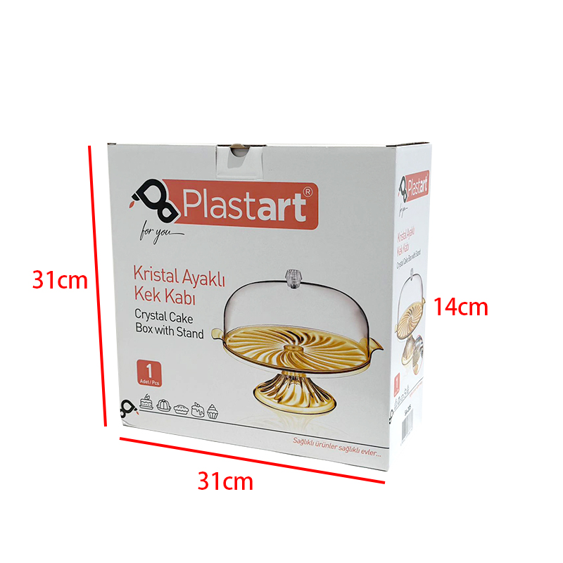 Cake Stand With Cover Banquet Plateau with Dome