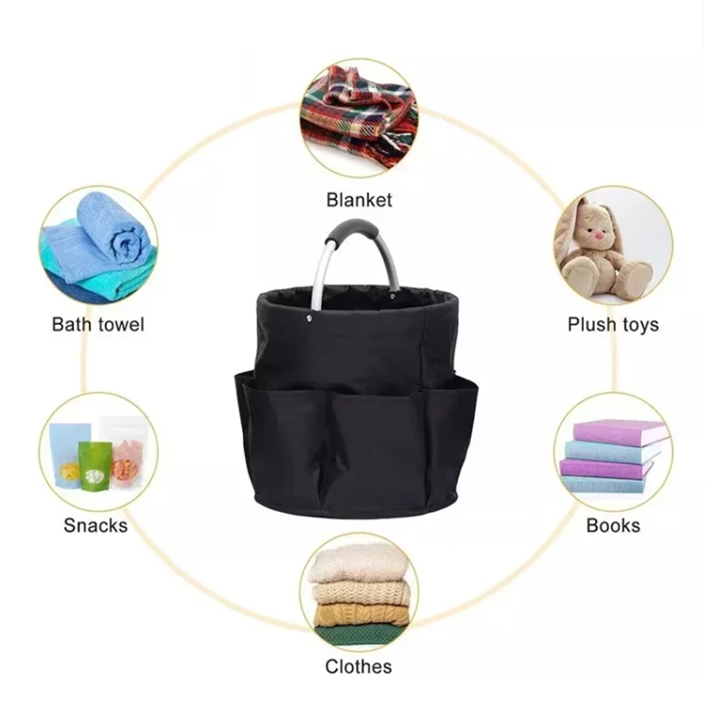 Cleaning Basket with Handle Multifunctional Garden Tools Bag Cleaning Caddy