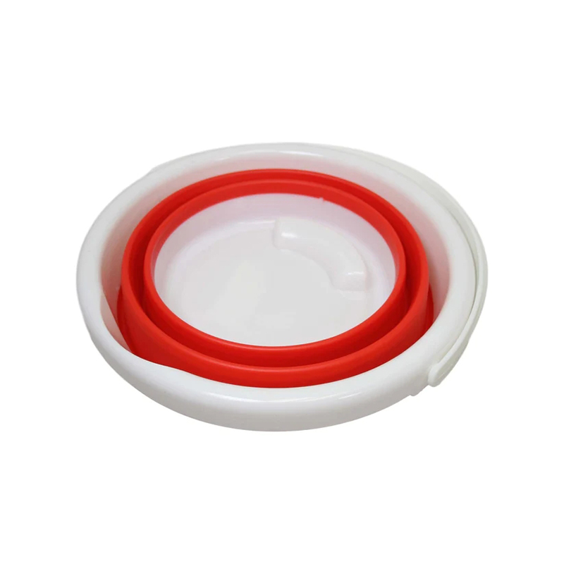 Collapsible Silicone Folding Bucket for Camping Beach Gardening Fishing Washing Cleaning Travelling Outdoor Use