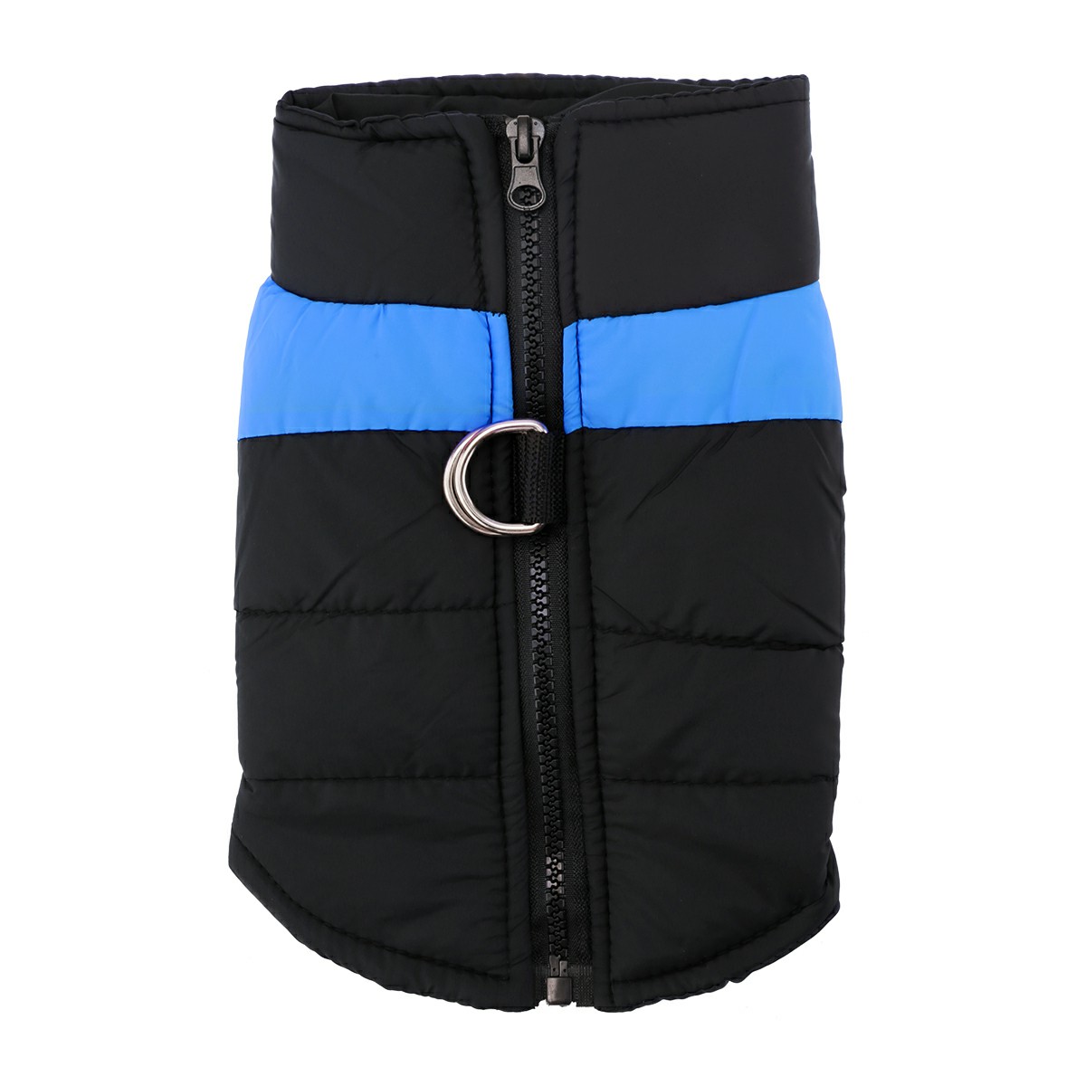 Comfy Soft Dog Vest Jacket Winter Waterproof Padded Pet Clothes Warm Vest Coat Size XL - Blue